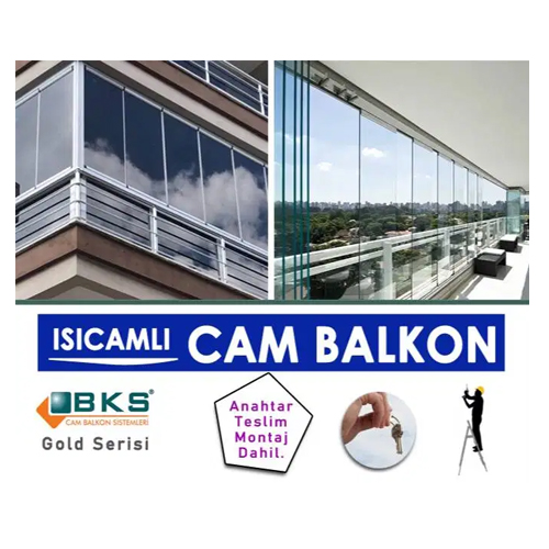 Cam Balkon 8 MM TEK CAM TEMPERLİ