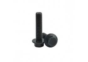 M 8x30 6921 8.8 FLANSLI TIRTILLI SIYAH - 200 Adet