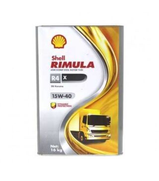 SHELL RİMULA 15W40 R4 16KG GRİ TNK (18 LİTRE )