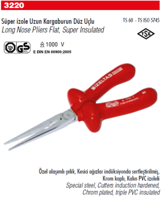 200mm KARGABURUN EĞRİ SÜPER İZOLE 1000 V İZELTAŞ