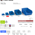 PORT-BAĞ AVADANLIK NO:2 A KAL. PA-02 MAVİ