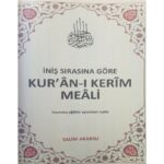 İniş Sırasına Göre Kuranı Kerim Meali, Salim Akarsu, Orta Boy
