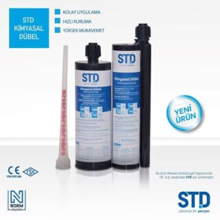 STD EPOKSİ KİMYASAL DÜBEL 345 ML.