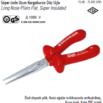 200mm KARGABURUN EĞRİ SÜPER İZOLE 1000 V İZELTAŞ