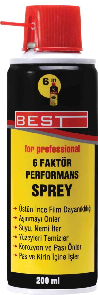 BEST 6 İN FAKTÖR PERFORMANS SPREY 200 ML