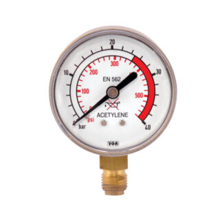 51140-40 BASINÇ GÖSTERGESİ 0-40 ASETİLEN GİRİŞİ