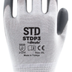 STD P3 NİTRİL ELDİVEN GRİ NO:10
